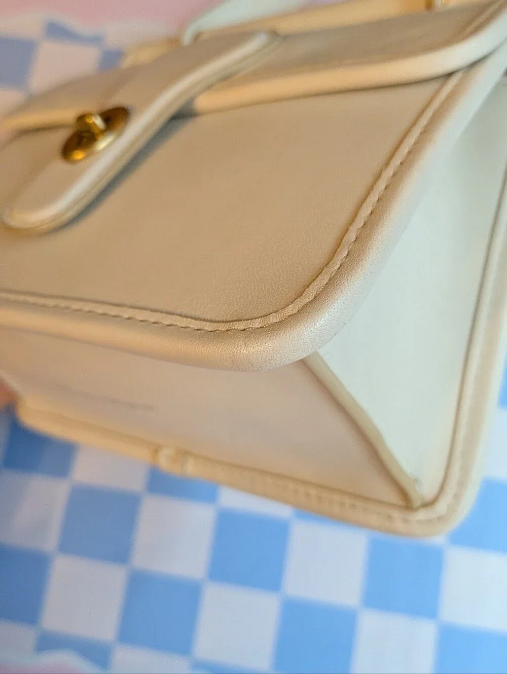 Coach Willis Top Handle 18 - Chalk